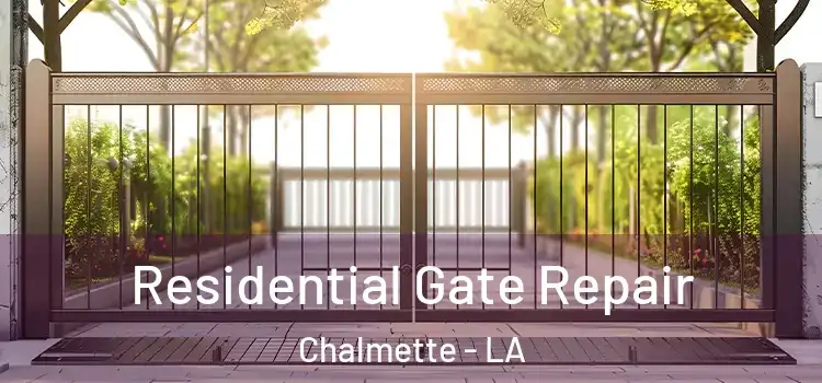 Residential Gate Repair Chalmette - LA